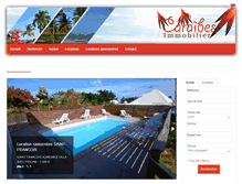 Tablet Screenshot of caraibesimmobilier.com